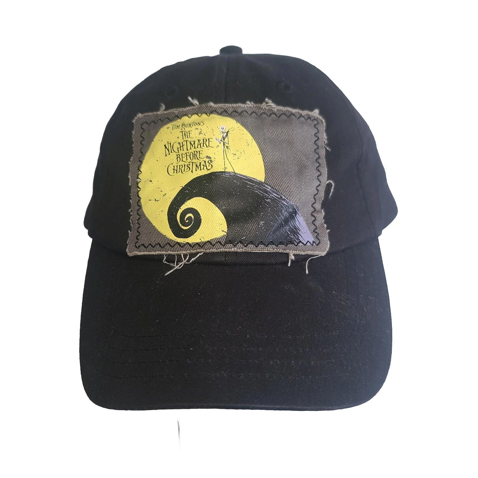 Disney Parks Nightmare Before Christmas Hat Cap Cotton Adult Size Adjustable